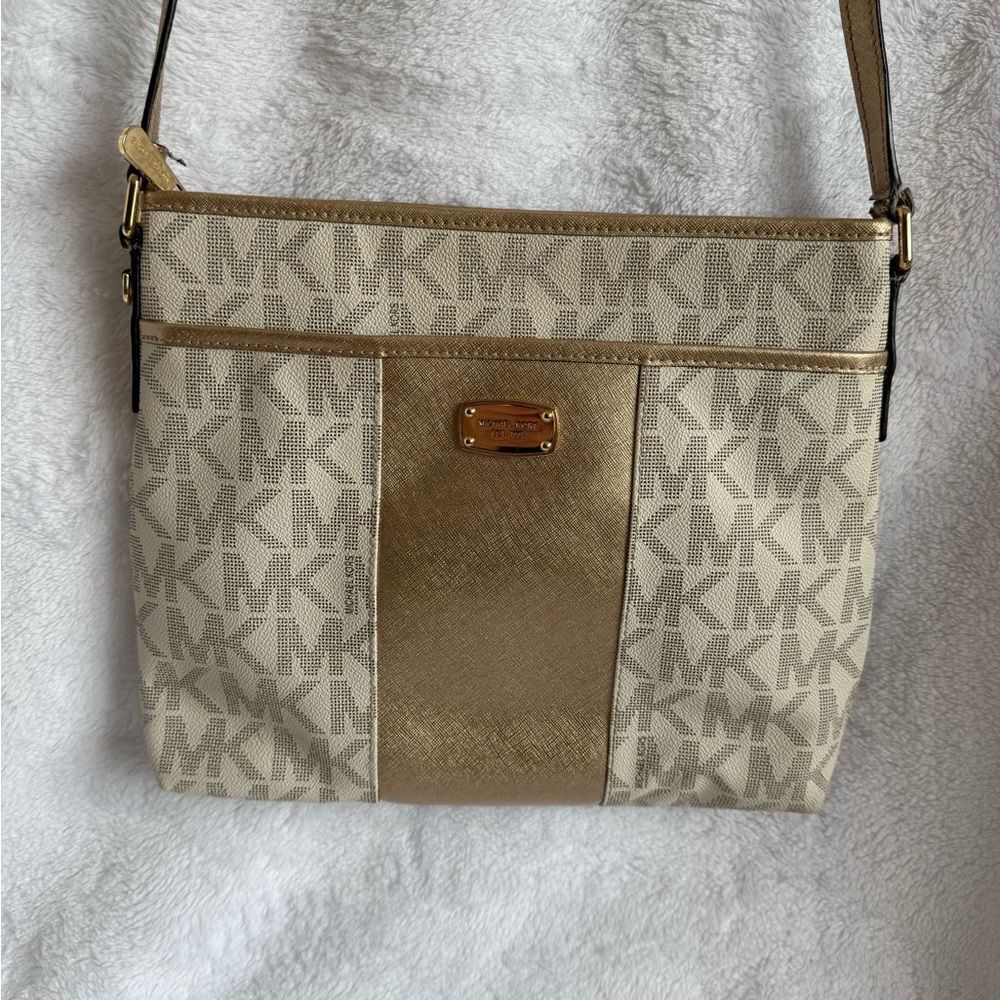 Michael Kors Monogrammed Crossbody